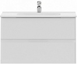 Am.Pm Тумба с раковиной Bliss L 80 белый глянец